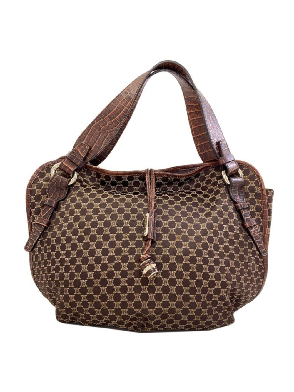 Celine Macadam Bittersweet Tote Bag Canvas